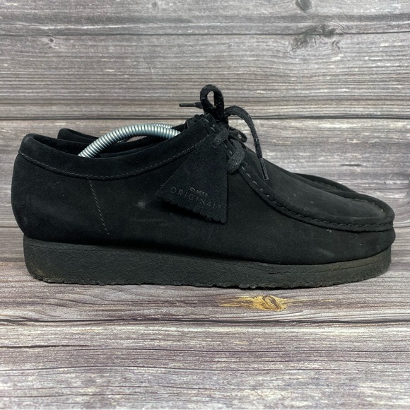 Clarks Other - Clarks Originals Wallabee Dress Shoes Men’s Size 11 Black Suede